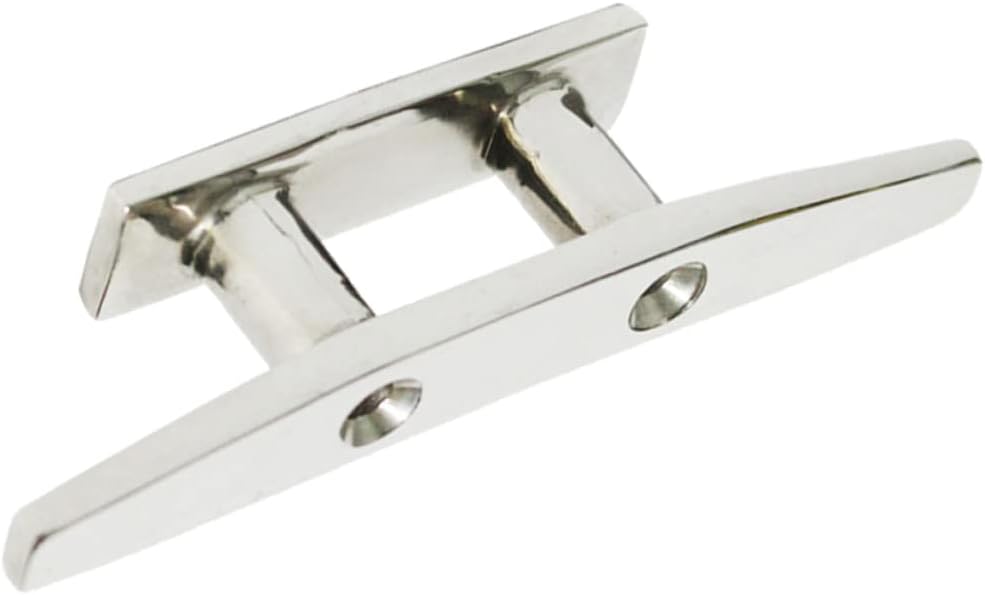 Mikikit 5 tacos de barco Accesorios de barco de acero inoxidable marino Base abierta de acero inoxidable Tabla de clip de metal Accesorios de