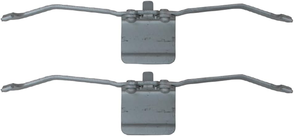 Detroit Axle – Pastillas de freno delanteras para pastillas de freno de cerámica Saab 9-3 2003-2011 con accesorios de repuesto 2004 2005 2006 2007