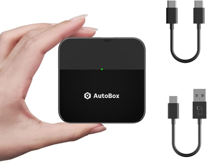 Adaptador inalámbrico Apple CarPlay, velocidad más rápida, conexión automática, Plug & Play, configuración súper fácil, para coches CarPlay con