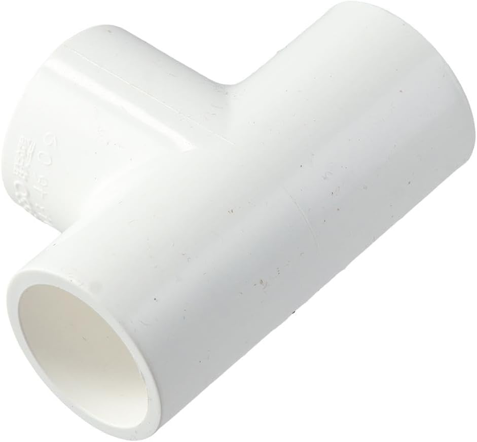 10 piezas de suministro de agua de PVC 3 adaptador de junta de tubo en T 6 puntos junta de tres vías 34 pulgadas junta de montaje de tubería de tres