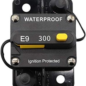 Disyuntor de 300 amperios 30-300 A con motor de arrastre de reinicio manual, terminal de audio para automóvil, barco, bicicleta, terminal de audio, Disyuntor de 300 amperios 30-300 A con motor de arrastre de reinicio manual, terminal de audio para automóvil, barco, bicicleta, terminal de audio,