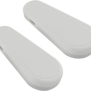 ZZLZX Paquete de 2 cables de repuesto de plástico de 1.76 oz de repuesto para persianas enrollables, cordón blanco, cadena vertical para persianas ZZLZX Paquete de 2 cables de repuesto de plástico de 1.76 oz de repuesto para persianas enrollables, cordón blanco, cadena vertical para persianas