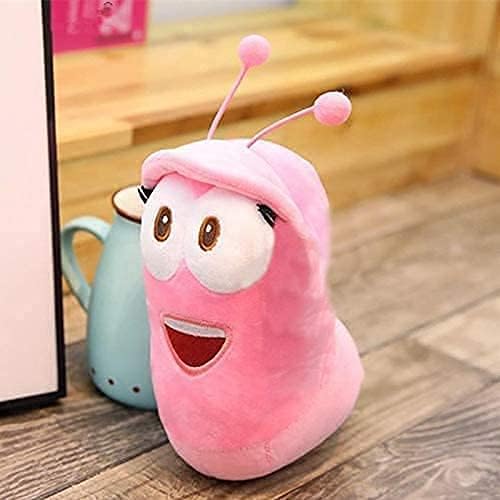 3 piezaspaquete de 7-8.6 pulgadas creativo Larva peluche juguetes de peluche nuevo juego coleccionable muñeca (sin ruido)