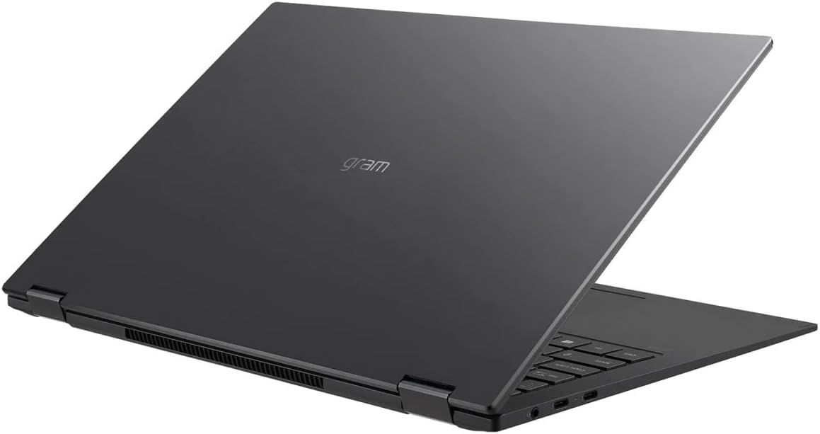 LG Gram – Laptop con pantalla táctil IPS WQXGA (2560×1600) de 16 pulgadas, Intel i7-1165G7 de 4 núcleos, gráficos Intel Iris Xe, teclado