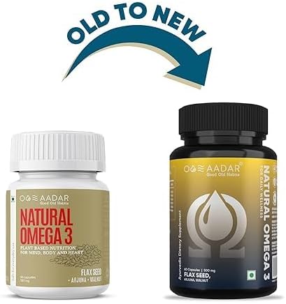 Omega 3  Suplemento vegano Omega 3 6 9 ácidos grasos e inmunidad para hombres y mujeres  Mejora el metabolismo  Semilla de lino, arjuna, nuez – Sin