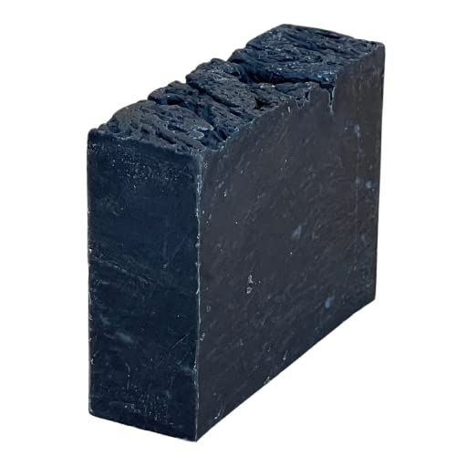 Dapper Yankee Jabón natural de menta de árbol de té para hombres, carbón activado, aceites esenciales