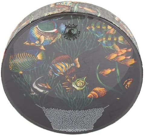 Remo Tambor océano, cabezas de pescado 2.5 “x 16”