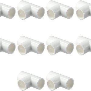 10 piezas de suministro de agua de PVC 3 adaptador de junta de tubo en T 6 puntos junta de tres vías 34 pulgadas junta de montaje de tubería de tres 10 piezas de suministro de agua de PVC 3 adaptador de junta de tubo en T 6 puntos junta de tres vías 34 pulgadas junta de montaje de tubería de tres