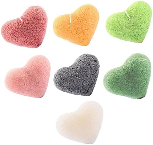 Esponja facial, exfoliante, reutilizable, elimina la suciedad profunda que puede causar brotes y puntos negros, blanco, duradero y hábil