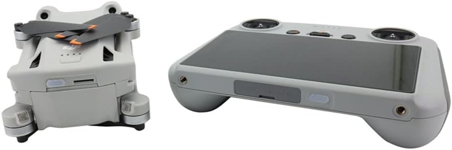 2 unids Puerto de carga Tapones antipolvo Silicona a prueba de humedad Accesorios de control remoto Piezas para DJI Mini 3 Drone Body RCRC-N1