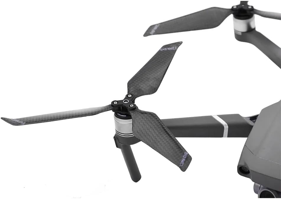 ALPGEN 8743F – Hélice de fibra de carbono para drone DJI Mavic 2 Pro Zoom, accesorios plegables de 3 cuchillasapto para Mavic 2 Hélice de repuesto