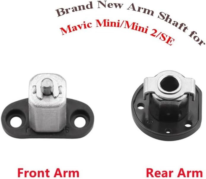 SeiZed Eje de brazo para D-JI Mavic MiniMini 2Mini SE Eje de rotación delantero y trasero de repuesto de repuesto Accesorios para drones (color eje