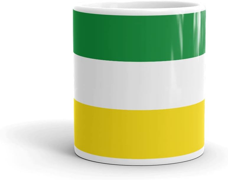 Flag of Armenia Quindío Columbia – White Ceramic Coffee Cup