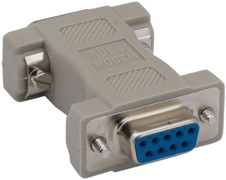 Adaptador de módem nulo DB9 a DB9 (FF)