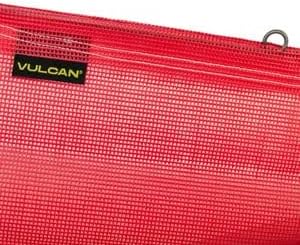 VULCAN Kit de bandera, banderas e imanes incluye 1 pancarta básica de carga de gran tamaño, 4 imanes, 4 banderas rojas y una bolsa de almacenamiento