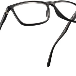 Anteojos de lectura de marco grande negro mate para hombre para lucir modernos con alta visión, lectores resistentes y duraderos para hombres, Anteojos de lectura de marco grande negro mate para hombre para lucir modernos con alta visión, lectores resistentes y duraderos para hombres,