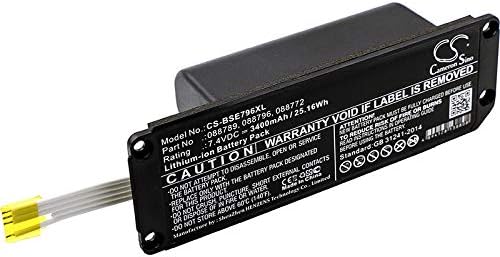 Batería de repuesto para Bose Soundlink Mini 2 PN Bose 088772, 088789, 088796 3400mAh  25.16Wh
