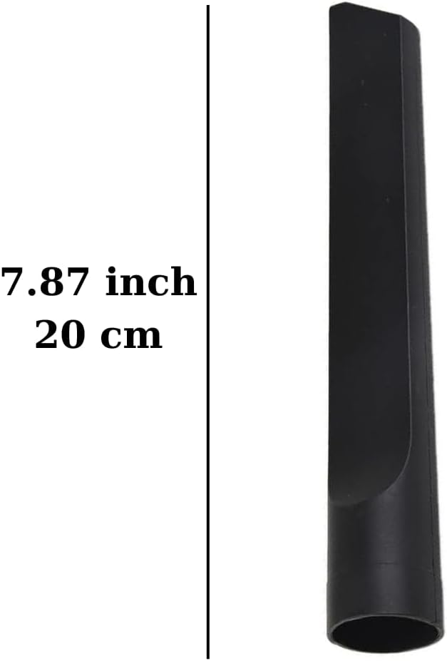 Cabezal de boquilla de repuesto para aspiradora, herramienta para hendiduras que se adapta a accesorios de 1.260 in (1-14 pulgadas) o 1.378 in (1-38