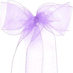 Lucky – Paquete de 100 bandas de organza para sillas de banquete, lazos para decoración de bodas, fiestas, color blanco, rosa, morado, dorado, rojo Lucky – Paquete de 100 bandas de organza para sillas de banquete, lazos para decoración de bodas, fiestas, color blanco, rosa, morado, dorado, rojo