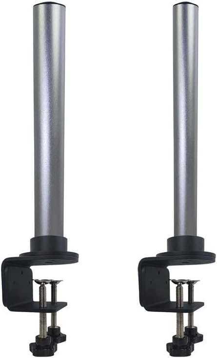 Accesorios de microscopio digital de mano, abrazadera universal de 1.260 in y 0.984 in, poste de soporte para microscopio trinocular estéreo, cámara