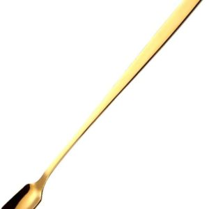 COMIART – Cucharas de té helado de mango largo para mezclar, 6.7 pulgadas, cabeza cuadrada, cucharaditas de café, cucharas de cóctel, ideal para uso COMIART – Cucharas de té helado de mango largo para mezclar, 6.7 pulgadas, cabeza cuadrada, cucharaditas de café, cucharas de cóctel, ideal para uso