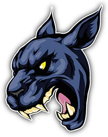Fierce Black Panther Mascot – Adhesivo decorativo para álbumes de recortes, calendarios, artes, manualidades infantiles, álbumes, diarios de bala,