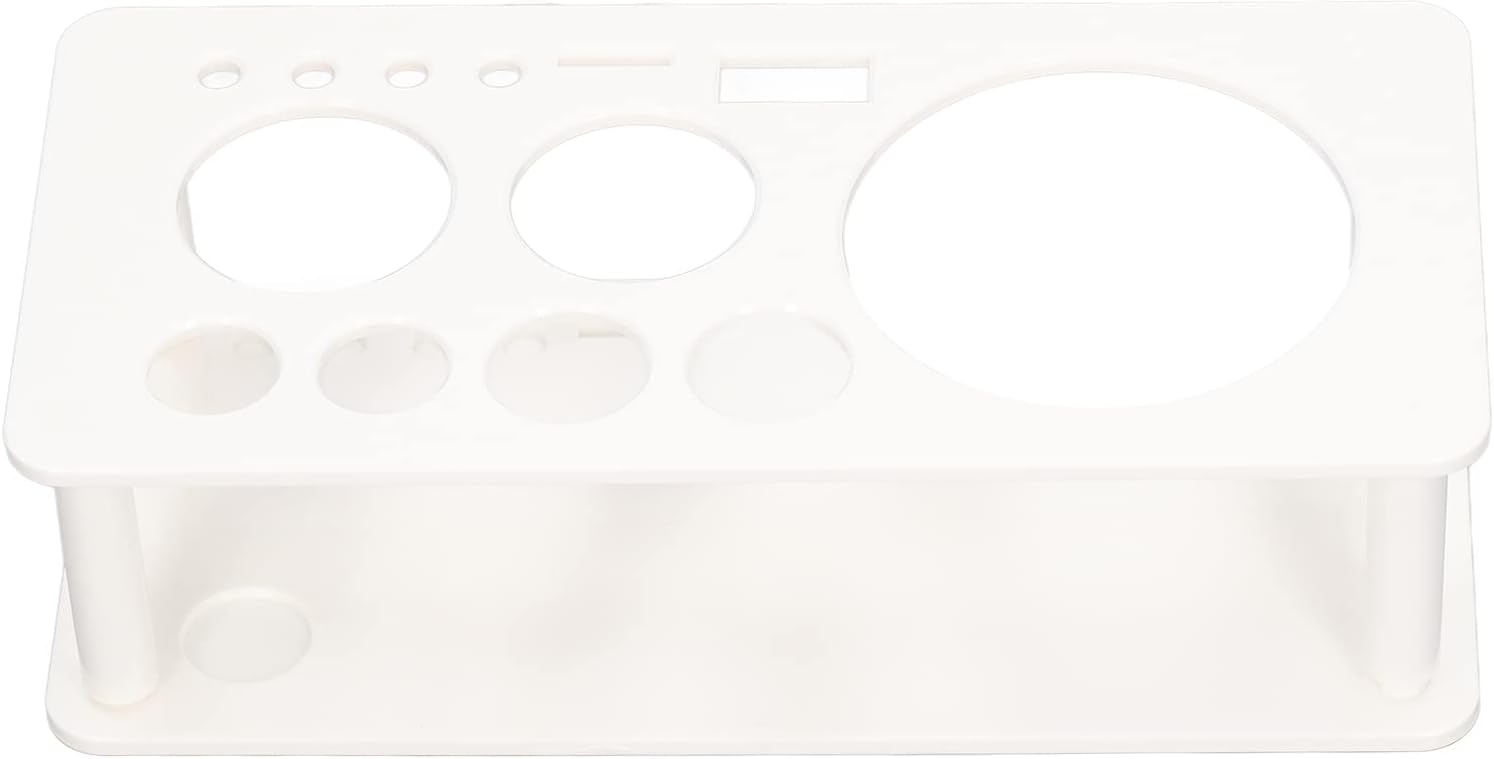 Kit de camarero de coctelera, kit de camarero, soporte para ahorrar espacio, organizar, almacenamiento de plástico, soporte para herramientas de