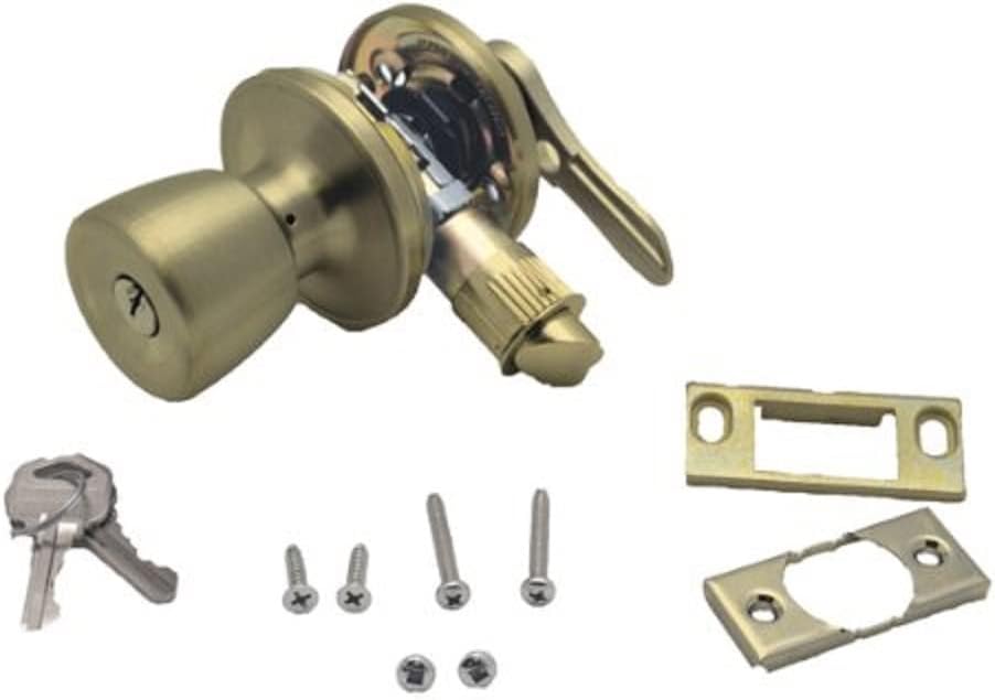AP Products 013-235-SS Juego de cerraduras Privacidad K&L Style SS, Oro