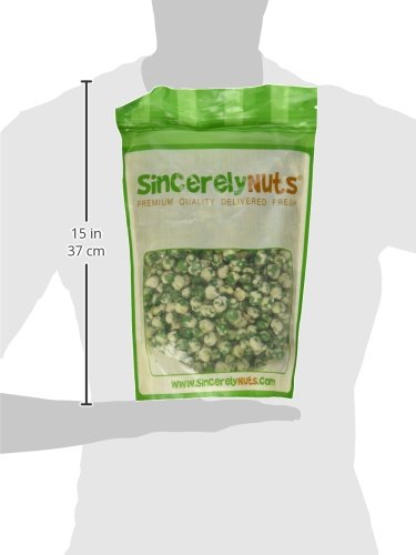 Sincerely Nuts Guisantes Wasabi (1 libra)  Ideal para ensaladas o una fuente de proteína alimentada por plantas. Añade a la mezcla de frutos secos,