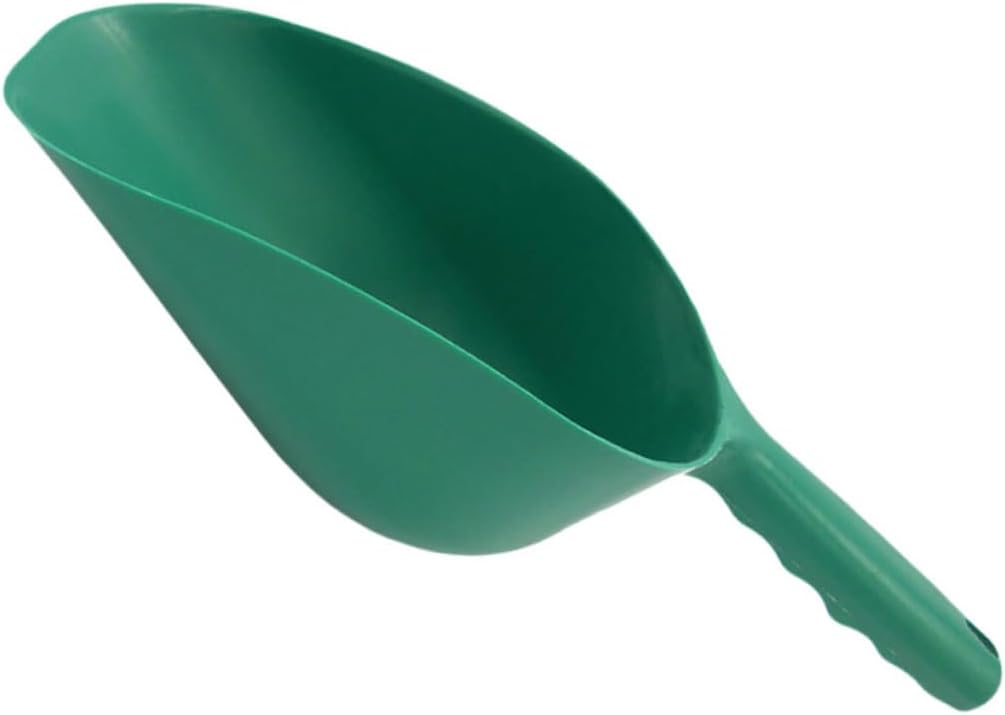 GANAZONO Cuchara de suciedad Cuchara de plástico para suculentas Juego de espátula para bonsái, pala de comida para mascotas, pala de tierra para