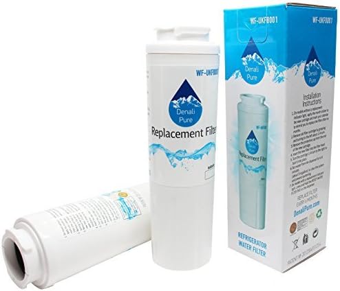 Paquete de 2 filtros de agua de repuesto para refrigerador Whirlpool GI5FVAXVB02, compatible con el cartucho de filtro de agua para refrigerador