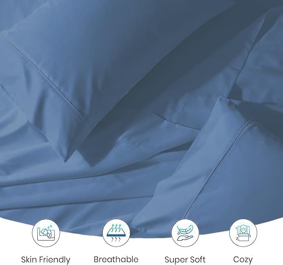 Balsara’S Juego de sábanas para barco, 100% algodón egiptán, 800 hilos universales en V, la mejor ropa de cama para embarcaciones en V, se adapta a