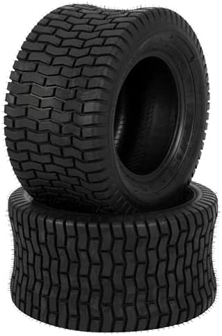 MOTORHOT 2 neumáticos de césped de 24 x 12.00-12 pulgadas, 6 capas, 24 x 12 x 12 pulgadas, para tractor de jardín, carrito de golf, neumáticos sin
