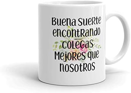 Buena suerte colegas jarra gifts regalos, café té tazas, regalos de navidad (11oz) – wm3601 by MIPOMALL