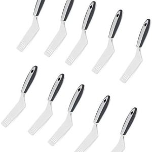 C & L Pie Servidor Pastel Tenedor Pala Espátula ranurada de transferencia Serrated Edge Pala para pizza de acero inoxidable Pasta Cookie Baking, C & L Pie Servidor Pastel Tenedor Pala Espátula ranurada de transferencia Serrated Edge Pala para pizza de acero inoxidable Pasta Cookie Baking,