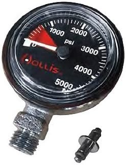 Nuevo Hollis Heavy Duty latón SPG medidor de presión sumergible sin botamanguera (PSI)