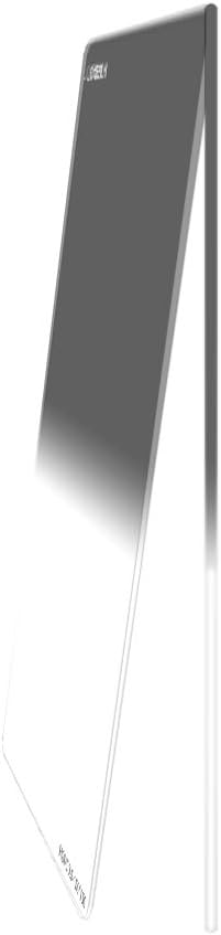 Filtro ND cuadrado de 3.937×5.906 in, filtro de densidad neutra cuadrado gris graduado duro, 18 capas multicapa, vidrio óptico Schott B270, HGND8