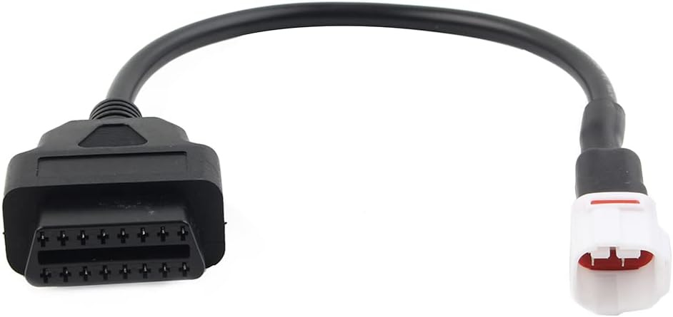 GZYF OBD2 4Pins lector de código escáner conector herramienta de diagnóstico adaptador de cable para Yamaha MT070910, XSR700900, MT09 Tracer, R1