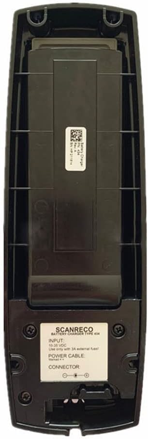 Paquete de 1 cargador de batería Scanreco 434 de 10-24 V para batería SCANRECO 592 590 960 RC400 de 7.2 V