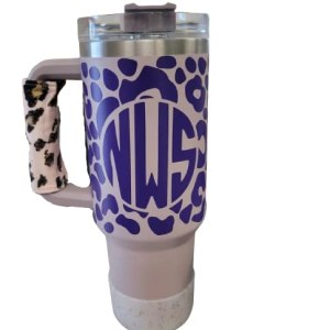 40oz Monogram Cheetah Animal Print Stanley Adventure Quencher Leopard Wrap, boho stylish tumbler, boho decor with monogram initial (blue) 40oz Monogram Cheetah Animal Print Stanley Adventure Quencher Leopard Wrap, boho stylish tumbler, boho decor with monogram initial (blue)