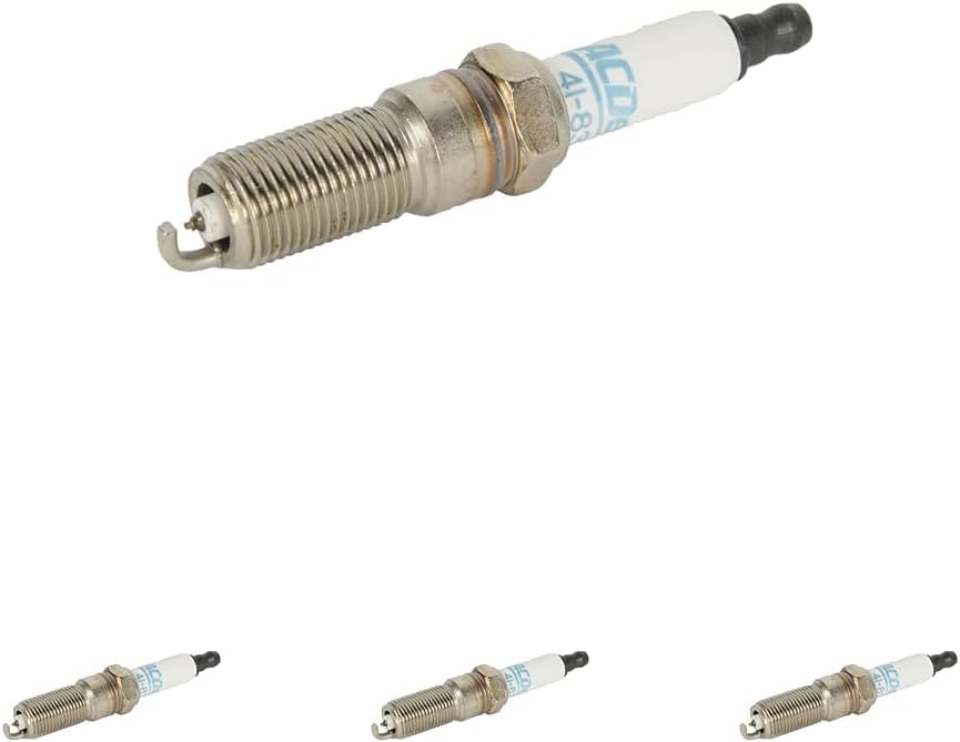 ACDelco Bujía Gold 41-834 doble platino (paquete de 4)