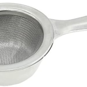 1 colador de té, filtro de té más pronunciado, difusor de té de acero inoxidable, cesta infusora de té, infusor de té de hojas sueltas, asas largas, 1 colador de té, filtro de té más pronunciado, difusor de té de acero inoxidable, cesta infusora de té, infusor de té de hojas sueltas, asas largas,