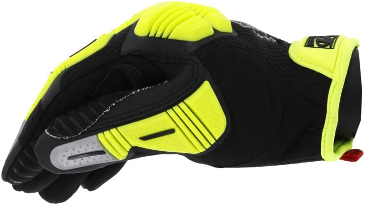 Mechanix Wear Talla 8 M-Pact E5 Armortex y TrekDry y D3O Hi-Viz Guantes resistentes a cortes, amarillo fluorescente y negro, pequeño (SMP-C91-008)