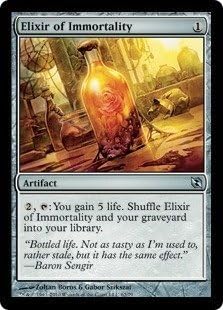 Magic The Gathering – Elixir de la inmortalidad – Barajas de duelo Elspeth vs Tezzeret