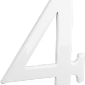Montague Metal Products CSHN-8-4-W – Placa de aluminio para exteriores, tamaño mediano, color blanco Montague Metal Products CSHN-8-4-W – Placa de aluminio para exteriores, tamaño mediano, color blanco