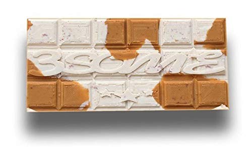 3 Some Chocolates Barras de chocolate gourmet exclusivas (caramelo salado y barra de chocolate blanco)