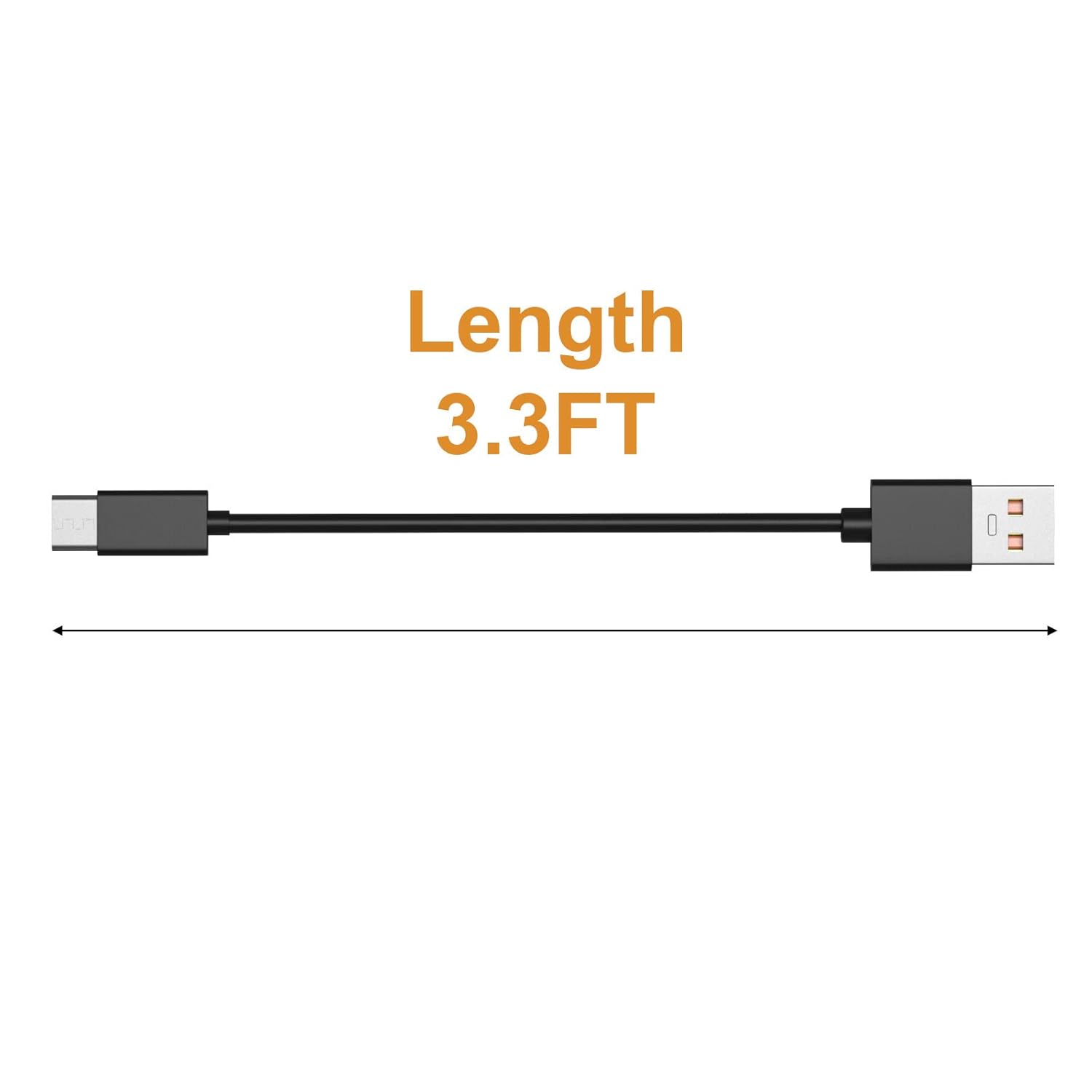 Cable de carga USB tipo C de repuesto compatible con Srhythm NC 25 NC 35 NC 85, Soulmate Series 5, Soulmate Series 3, auriculares con cancelación de