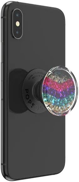 PopSockets Agarre y soporte para teléfono con parte superior intercambiable – Tidepool Chevron