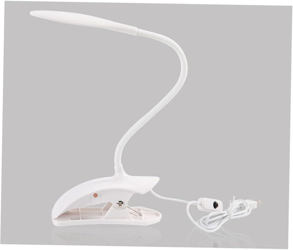 Uonlytech Lámpara para dormitorio, lámpara de escritorio LED para dormitorio, lámpara de escritorio antideslizante, mini lámpara de mesa LED para