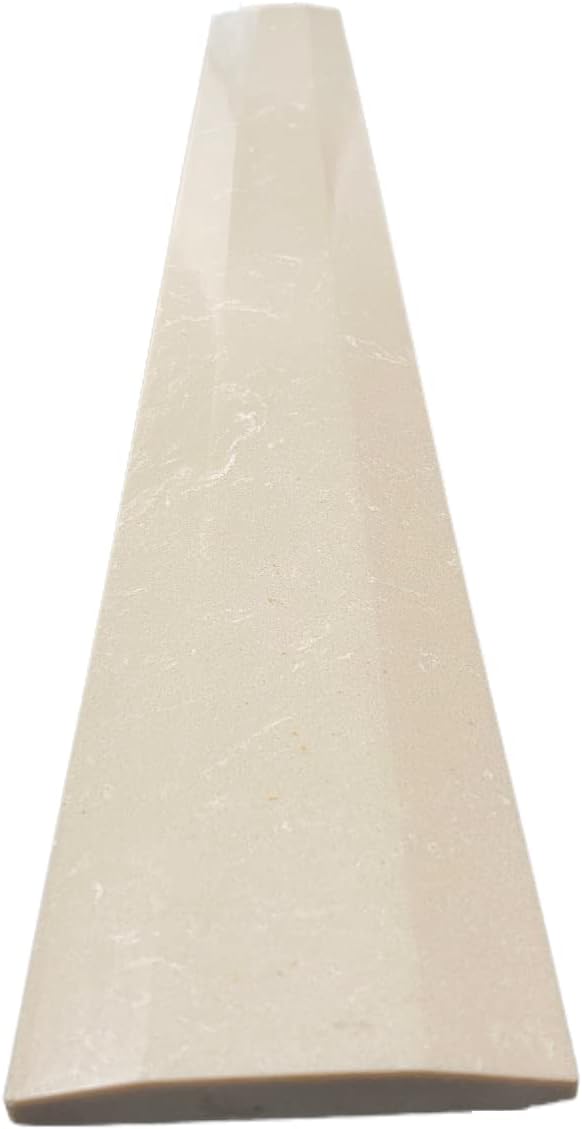 Umbral doble Hollywood color crema marfil beige (sillín de mármol de ingeniería) – pulido – (4 x 36)